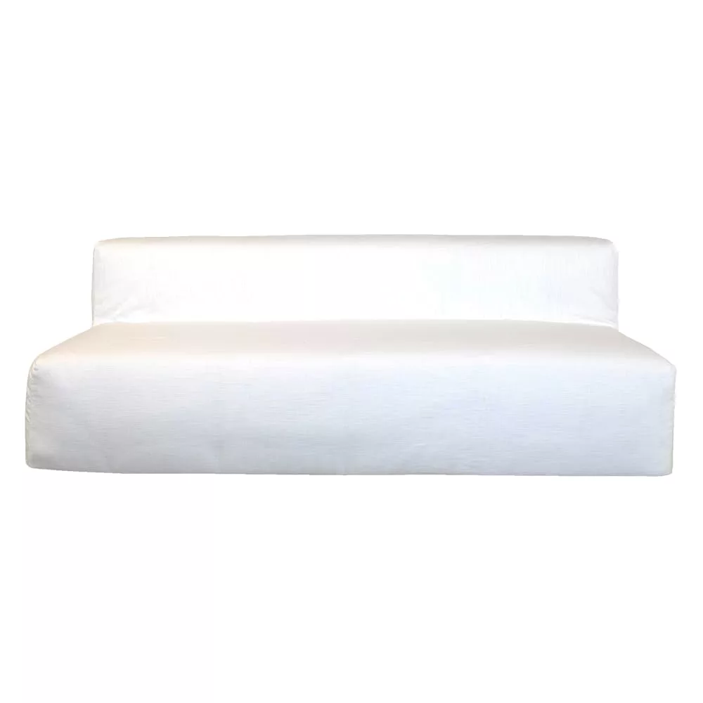 Canapé banquette modulable – déhoussable 3 places- coton lavé