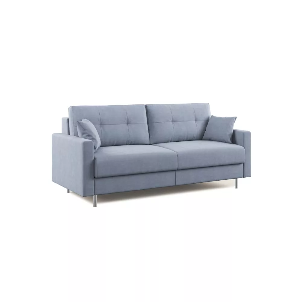 Canapé convertible en microfibre détachable 168 cm pastel