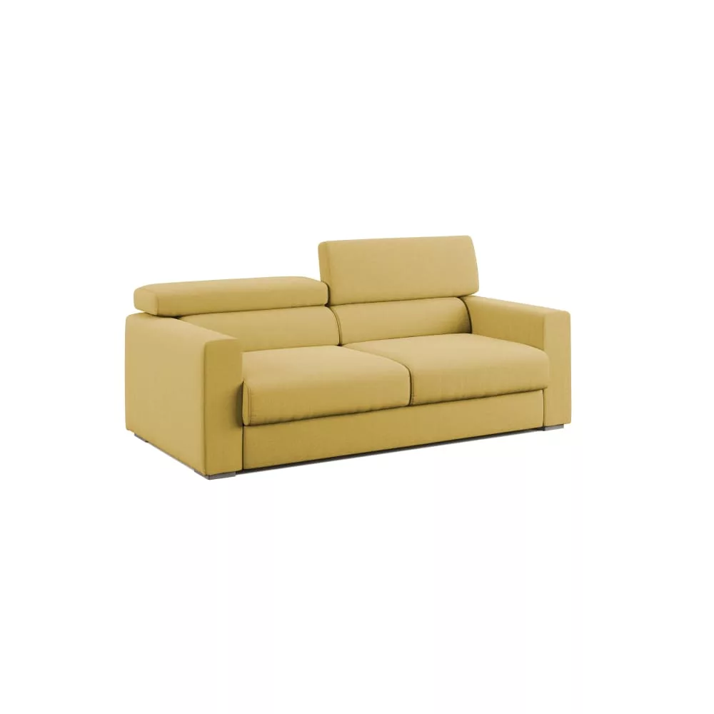 Canapé avec pouf amovible 158 cm