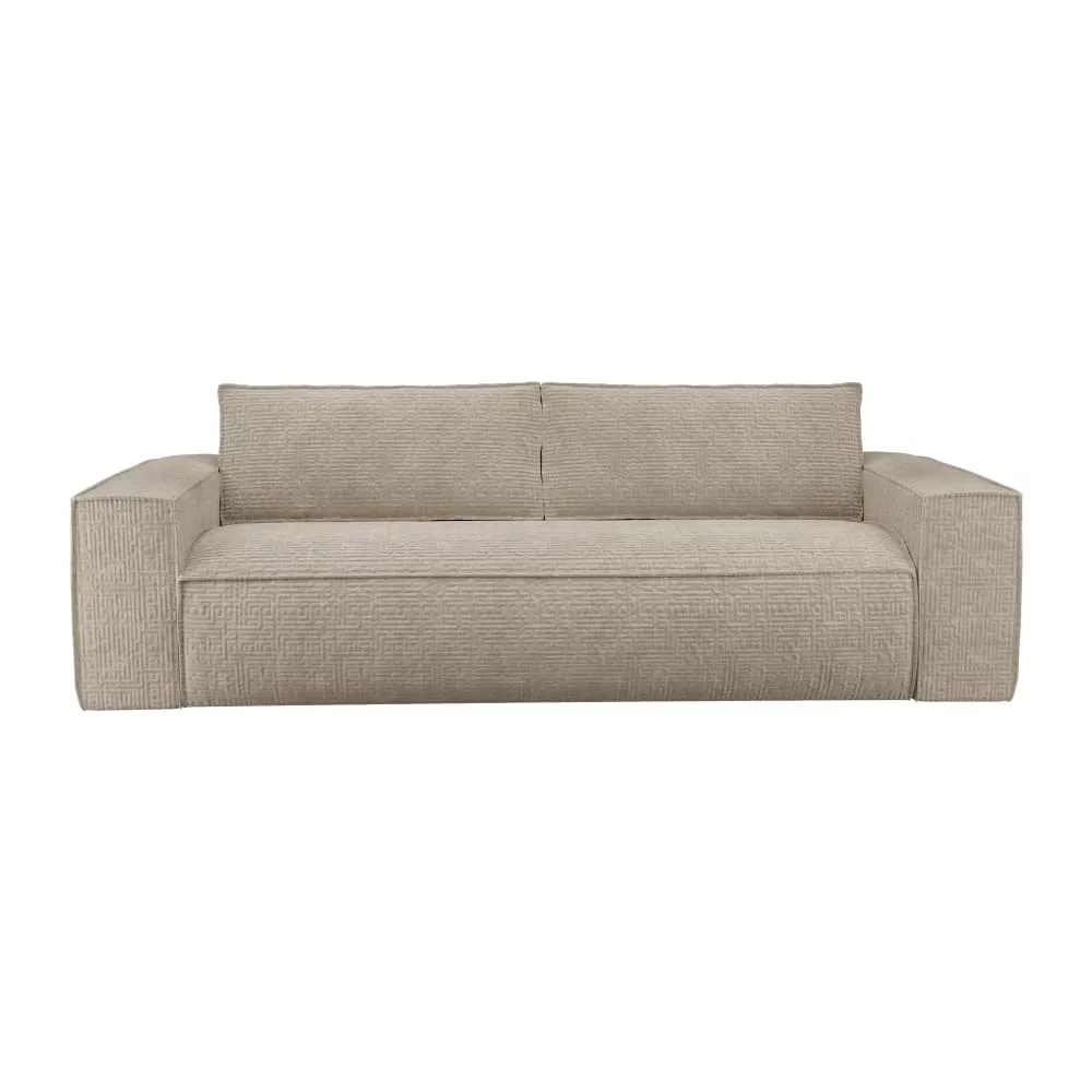 Canapé convertible express matelas 160cm 4 places en velours