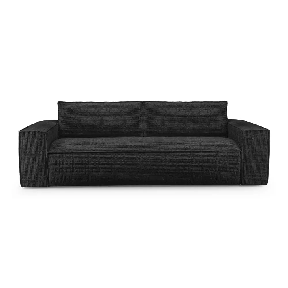 Canapé convertible express matelas 160cm 4places velours