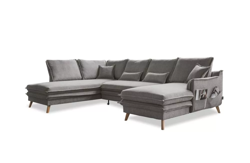 Canapé d'angle 8pl limited, convertible