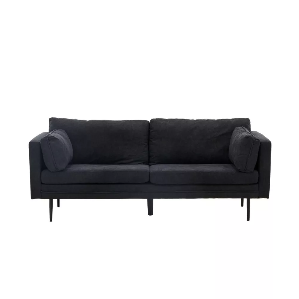 Canapé 3 places en tissu BIMYO polyester