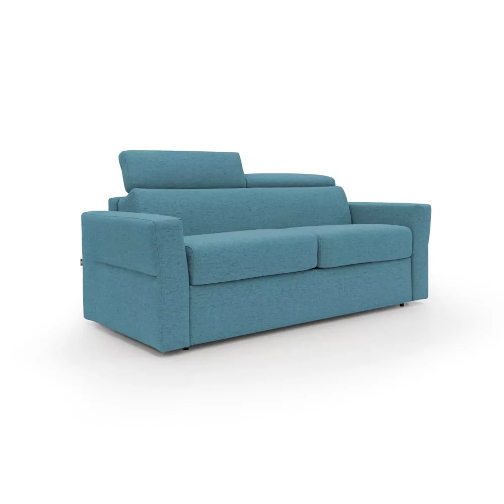 Canapé lit matelas h18 180 cm ciel