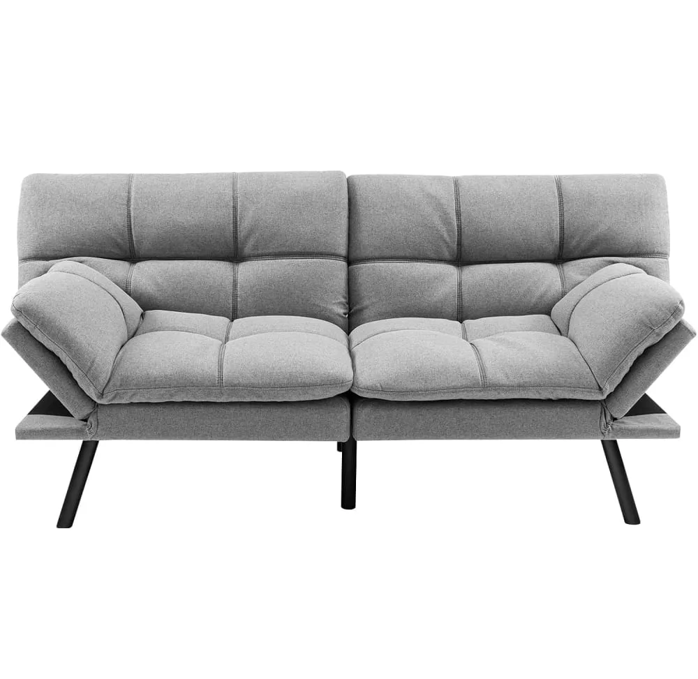 Canapé lit futon à mémoire de forme