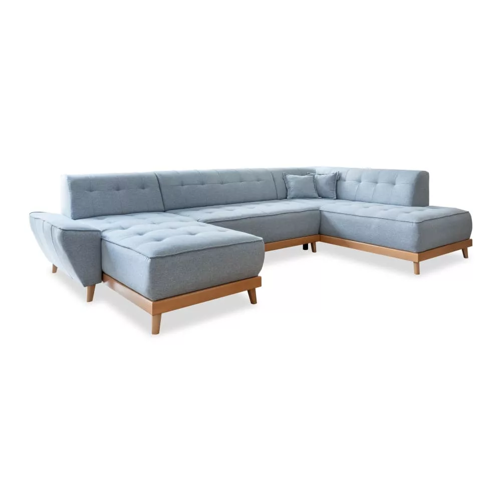 Canapé d'angle 8pl convertible