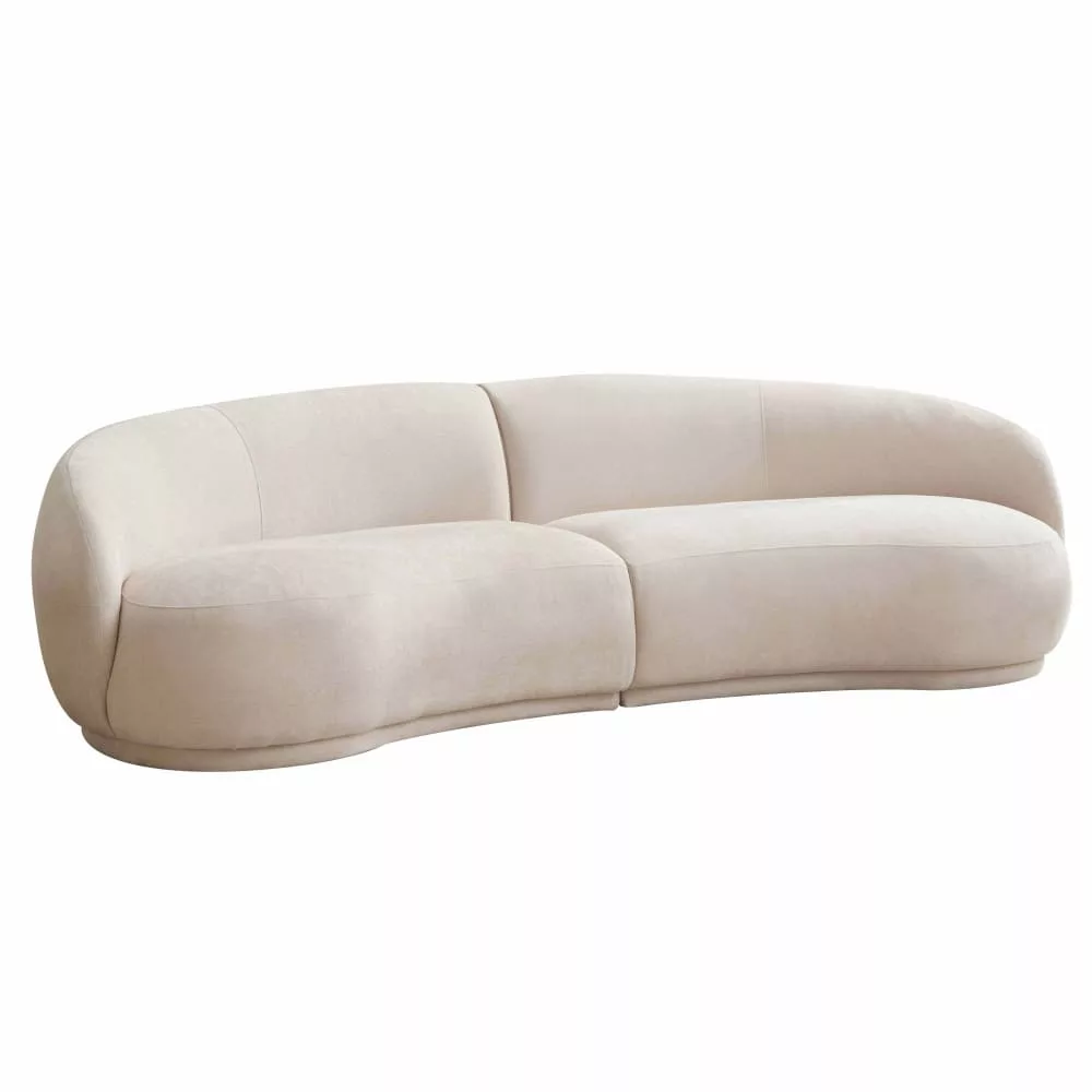 Canapé en tissu 3 places l 266 cm