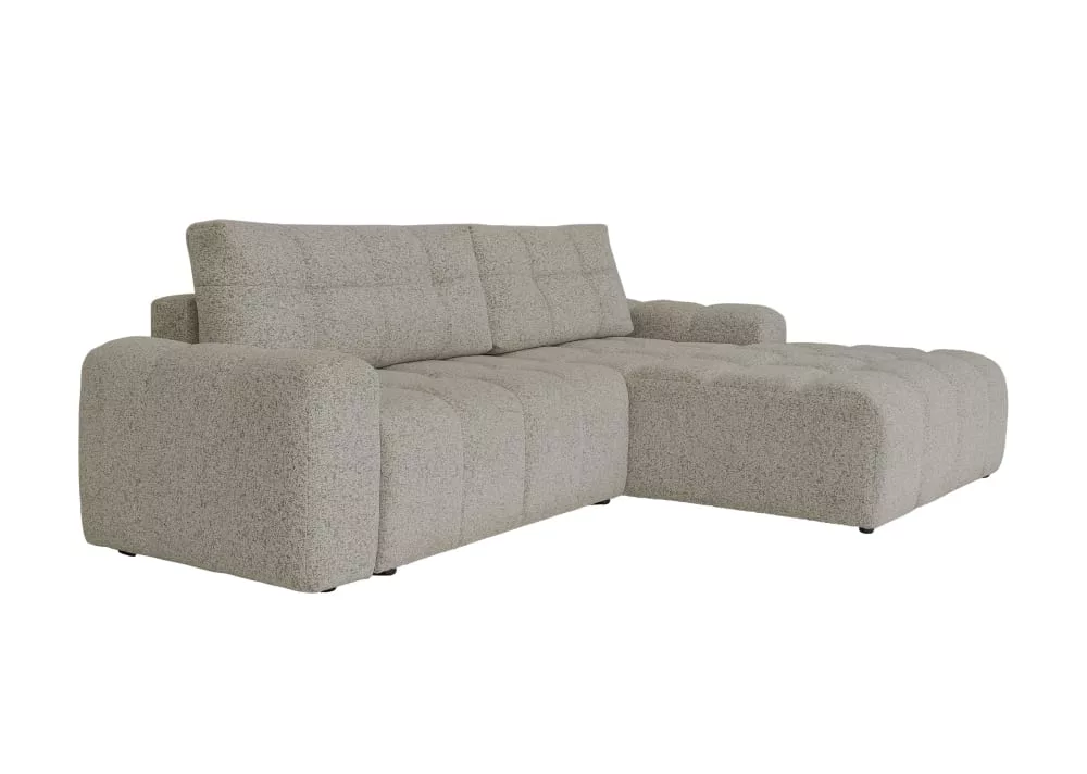 Canapé d'angle modulaire 4pl convertible, angle