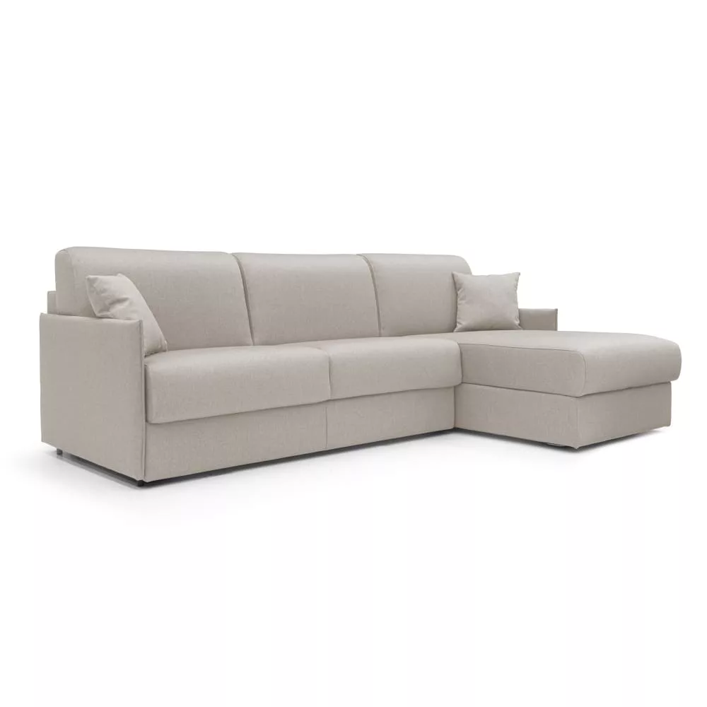 Canapé d'angle convertible tissu imperméable 232 cm