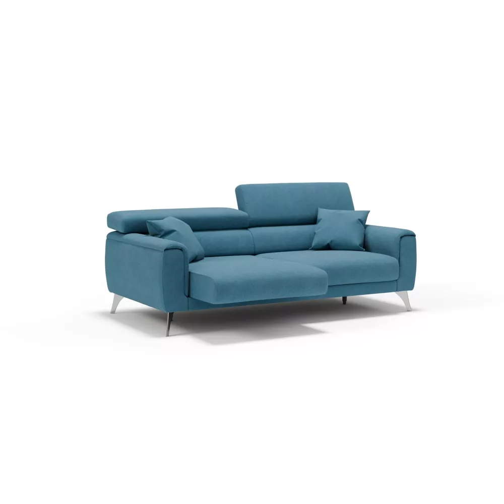 Canapé en tissu imperméable 199 cm ciel