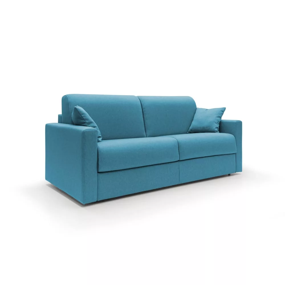 Canapé lit convertible en tissu imperméable 186 cm ciel