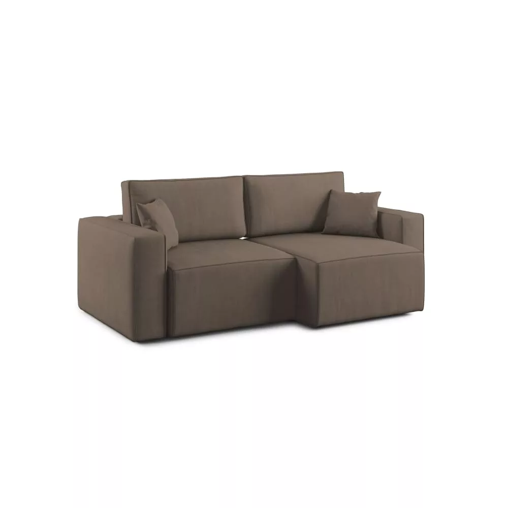 Canapé en tissu imperméable 180 cm marrone