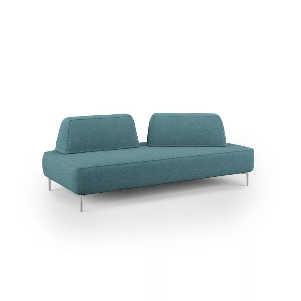 Canapé modulable avec dossier amovibles 212 cm ciel