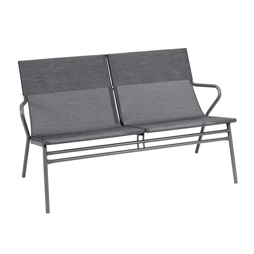 Banquette assise basse grand confort en acier