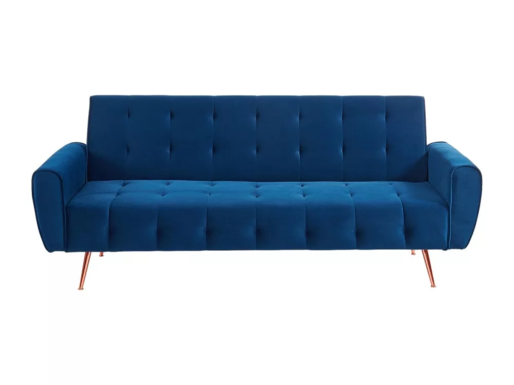 Canapé convertible polyester 3 places roi}