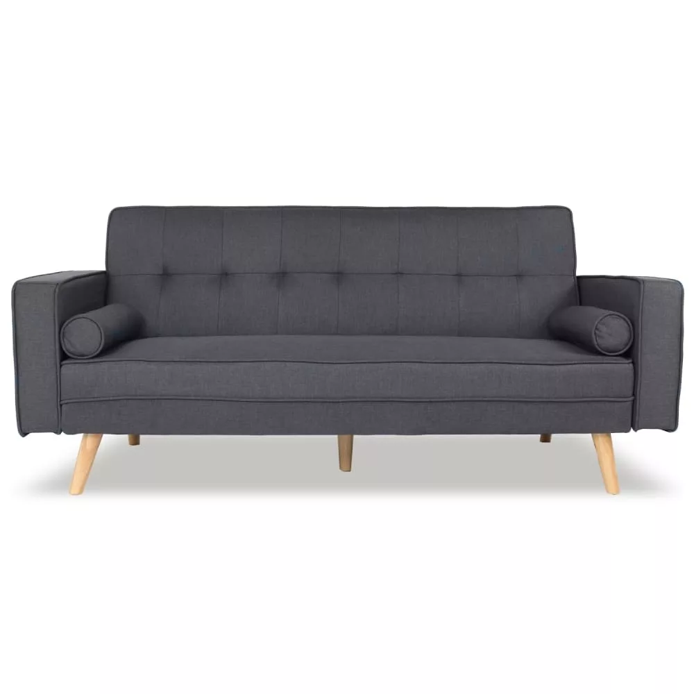 Canapé convertible scandinave 3 places en tissu