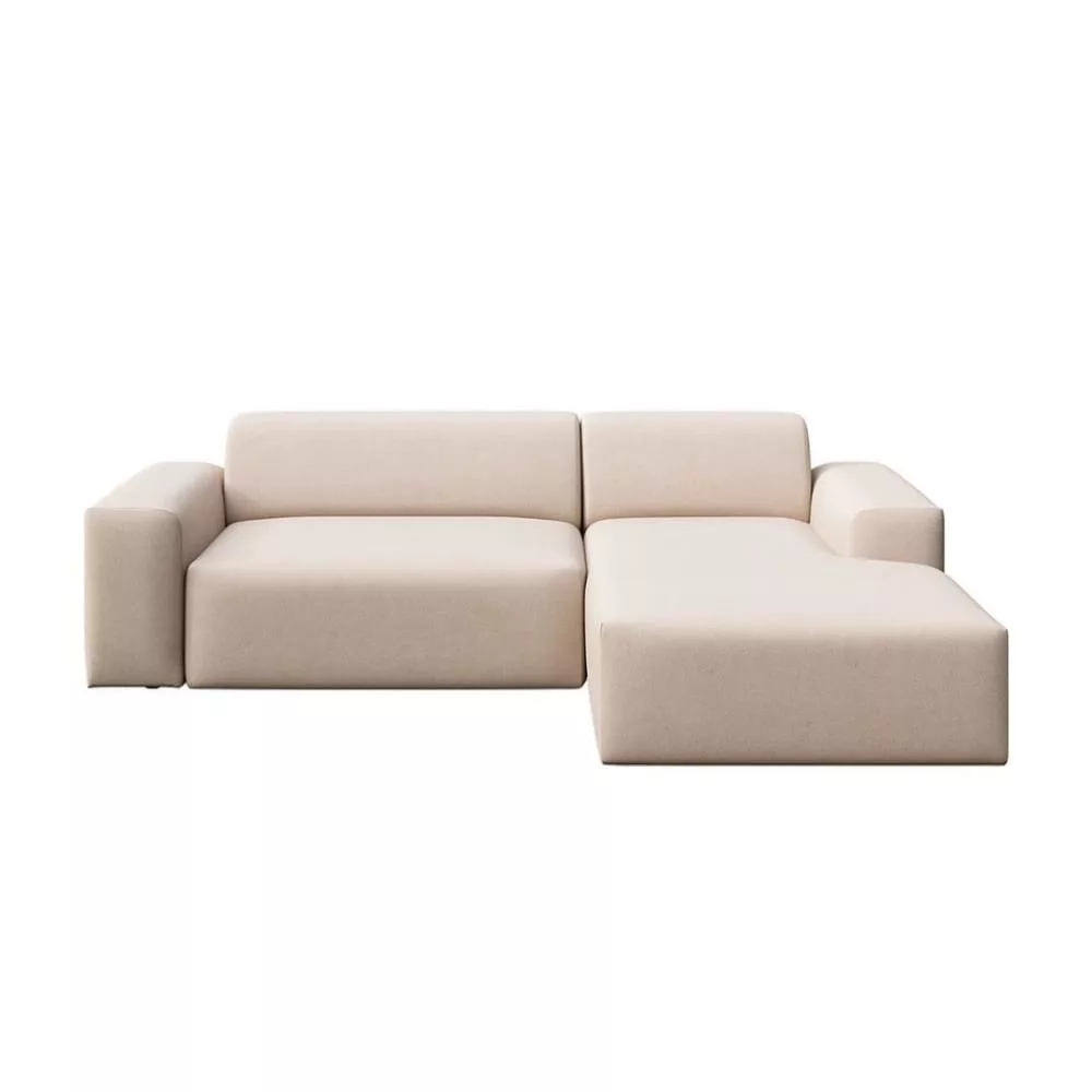 Canapé d'angle convertible en polyester