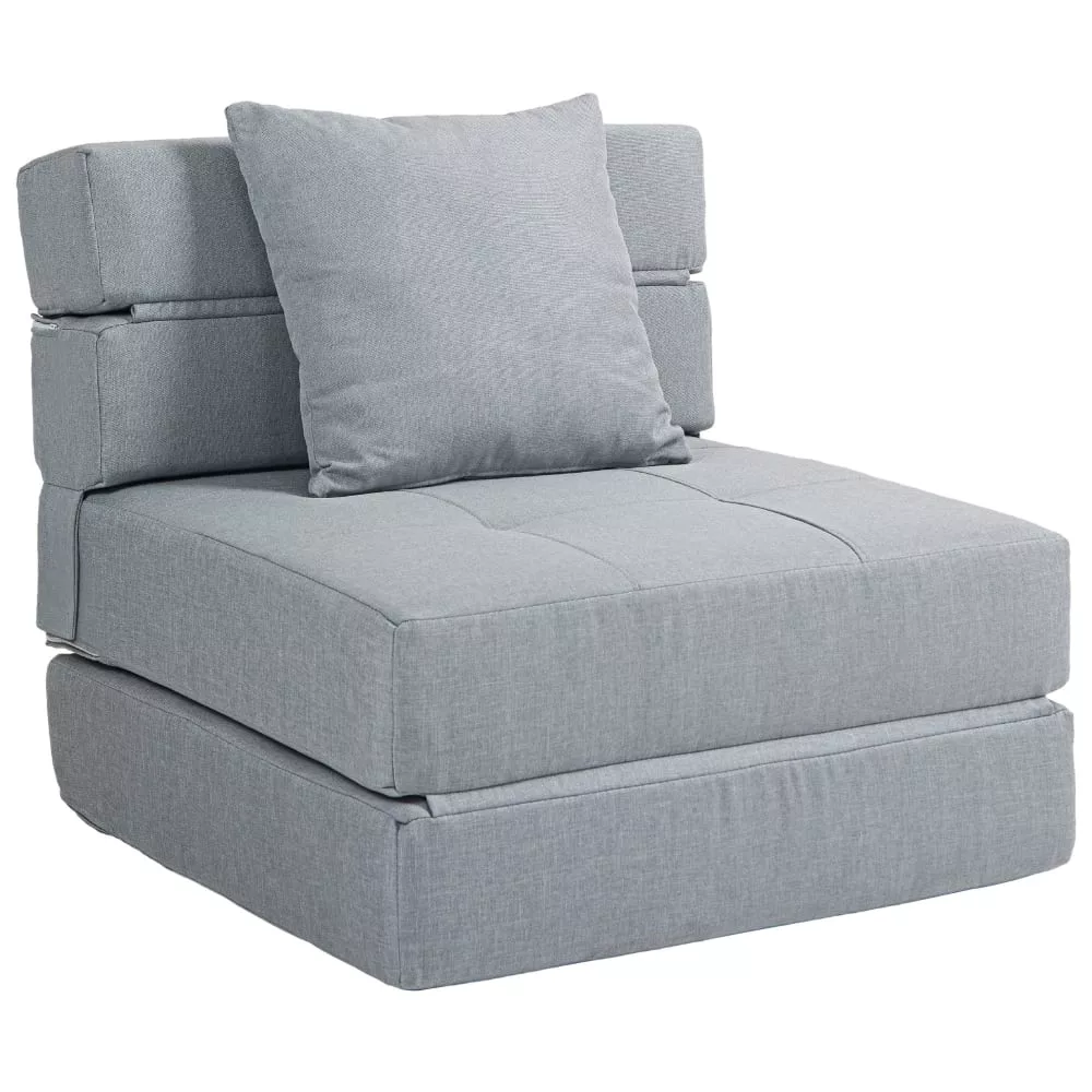 Chauffeuse canapé convertible fauteuil 1 place tissu