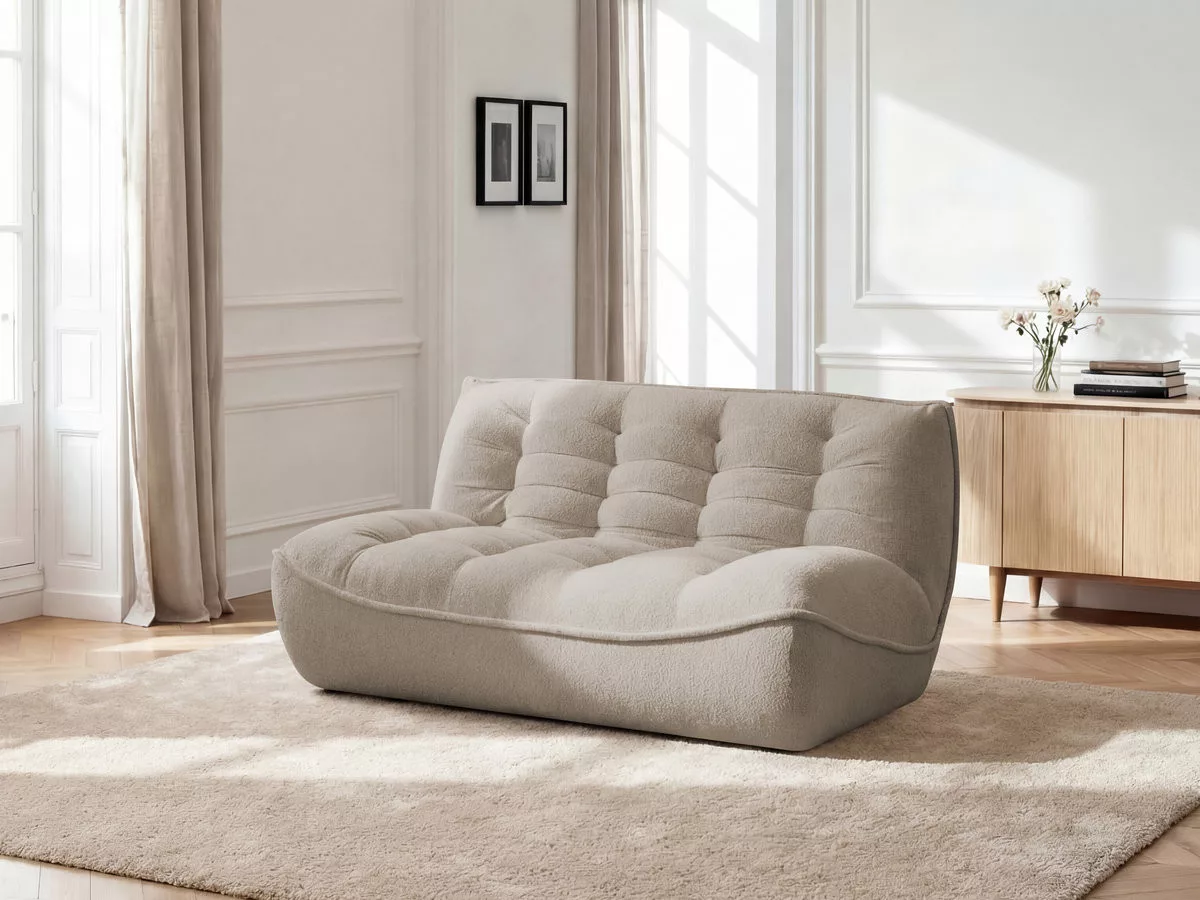 Chauffeuse 2 places pour canapé modulable SERENA tissu BOBOCHIC 2 places