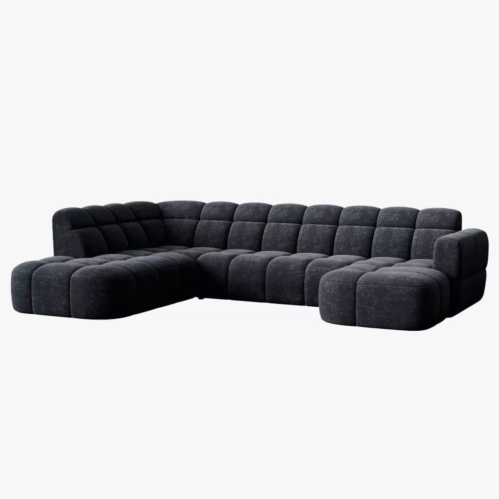 Beliz xl canapé panoramique tissu – angle
