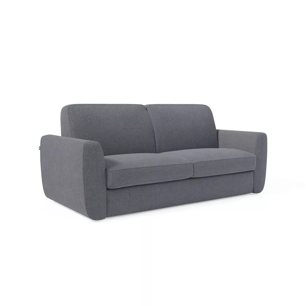 Canapé convertible déhoussable et matelas h18 cm 202 cm
