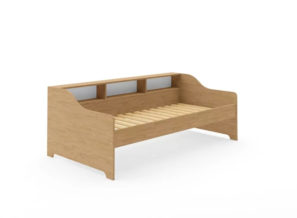 Lit banquette avec rangement Chêne