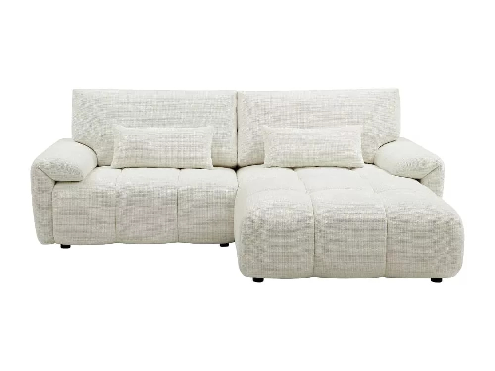 Canapé d'angle polyester 4 places