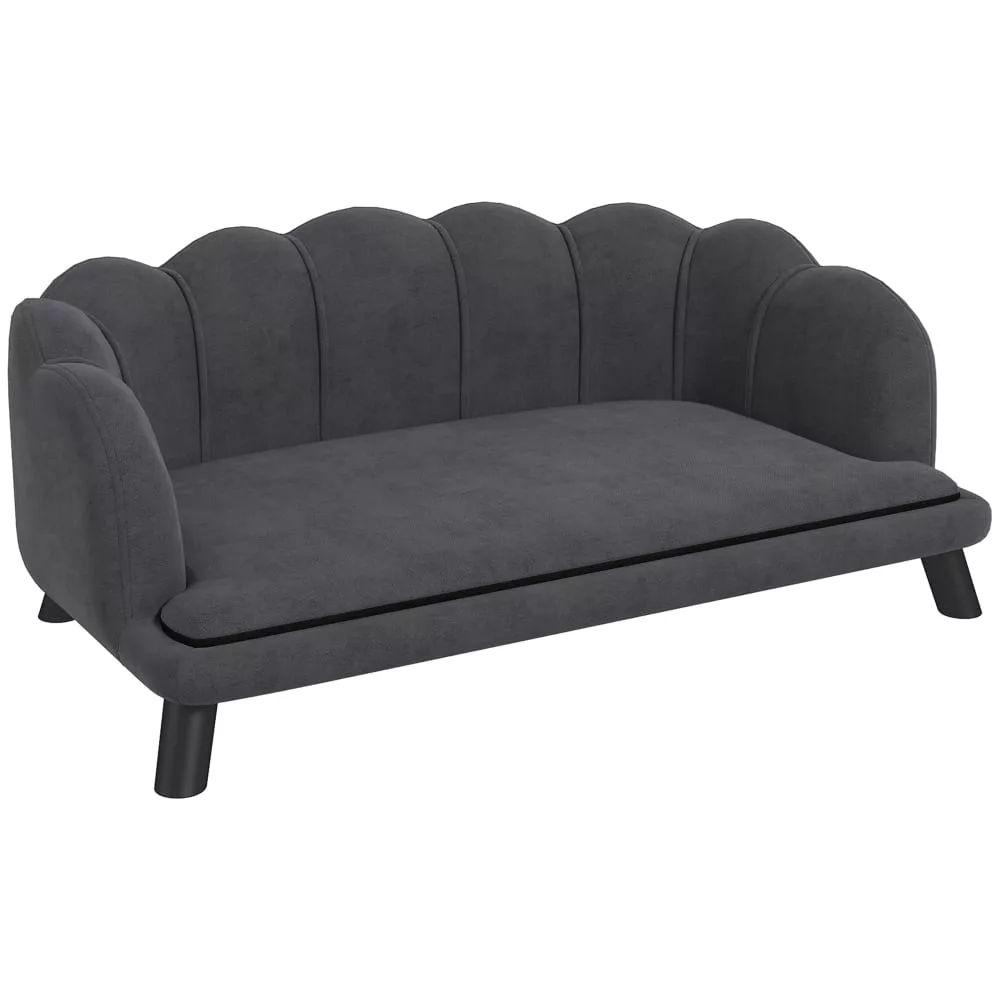 Canapé chien velours (100% polyester)