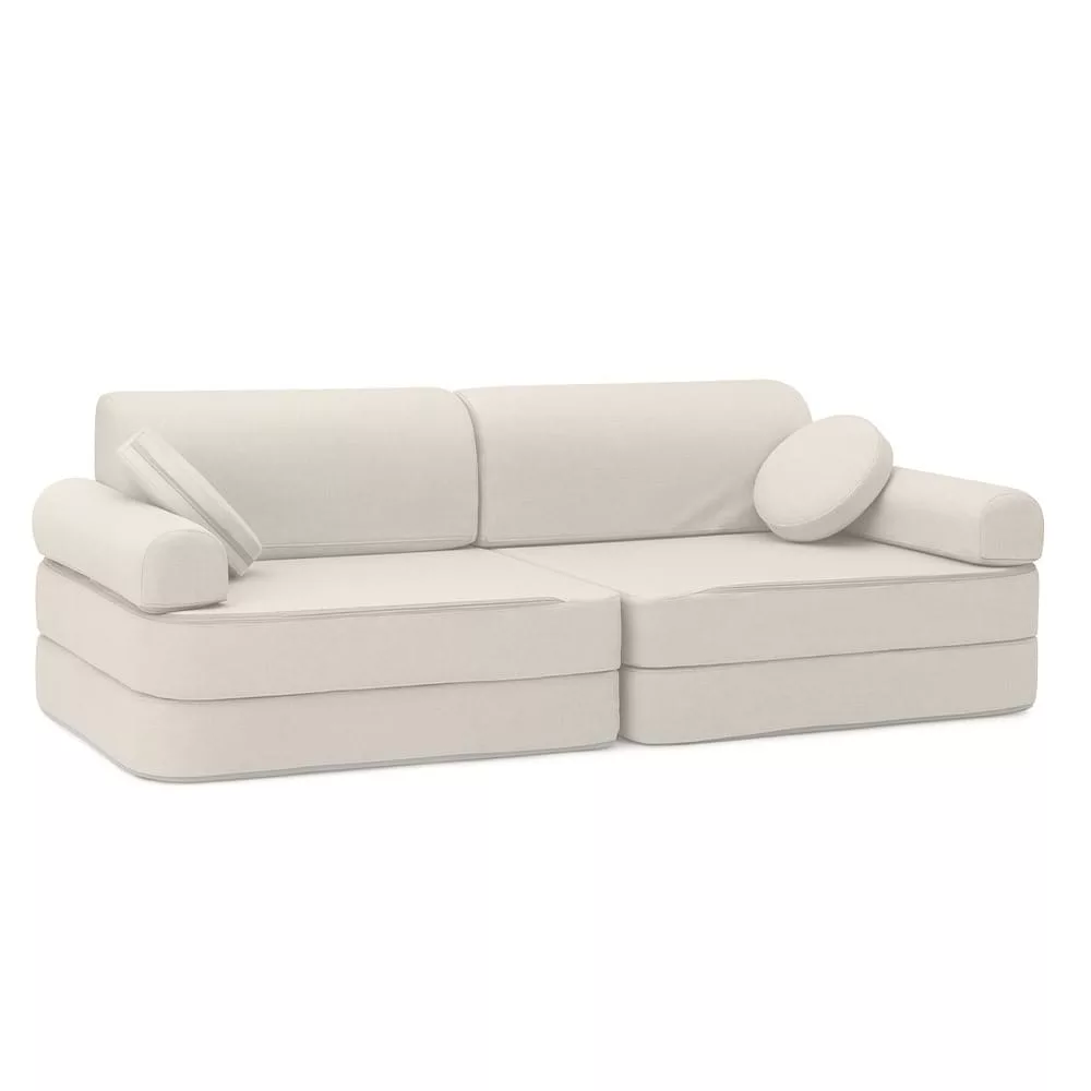 Canapé modulable enfant 160 cm en toile déperlante uv