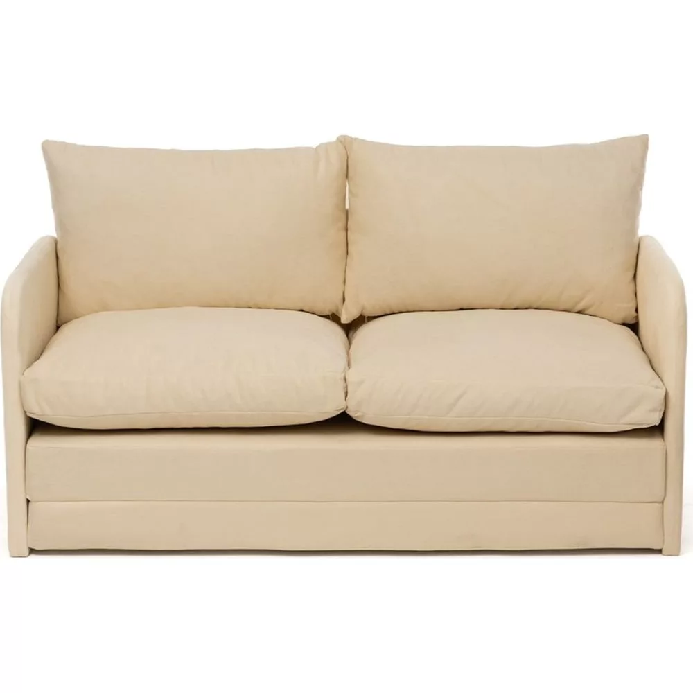 Canapé convertible 2,5 places en tissu Luz