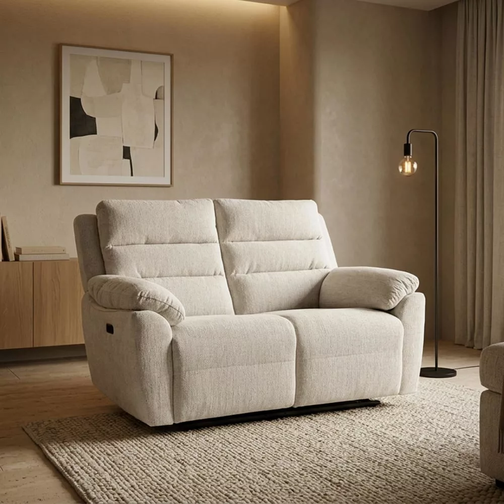 ULYA Canapé relax en tissu 140 cm