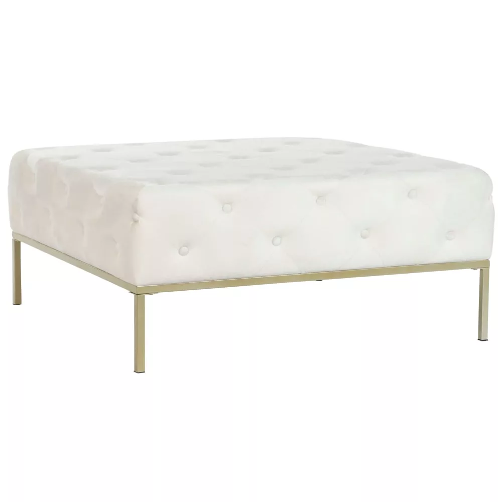 Banquette en polyester capitonnée