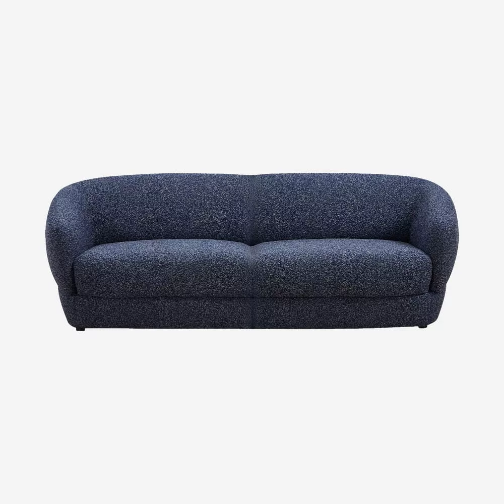 Canapé 2 places en tissu bouclette courte – nuit