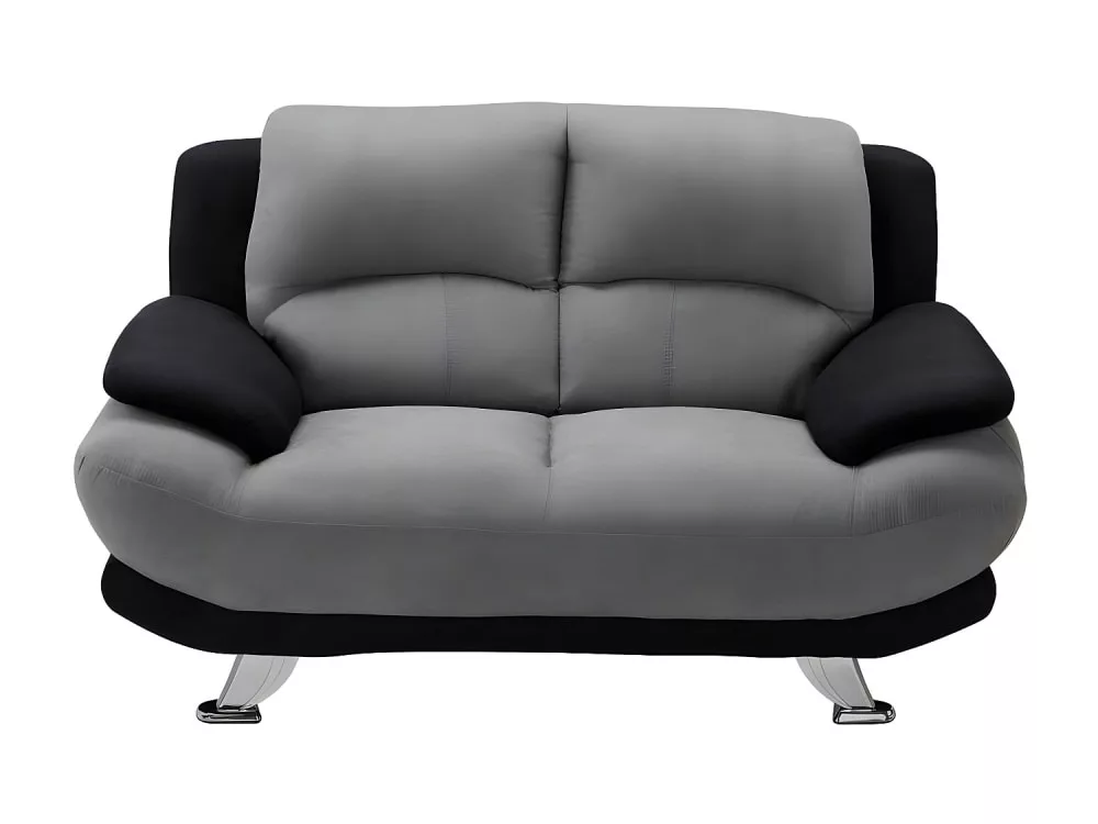 Canapé 2 places en microfibre musko – Bicolore et
