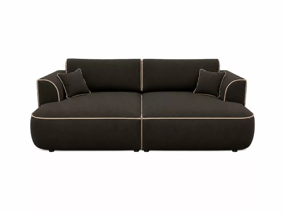 Canapé modulaire Cozi XXL velours et