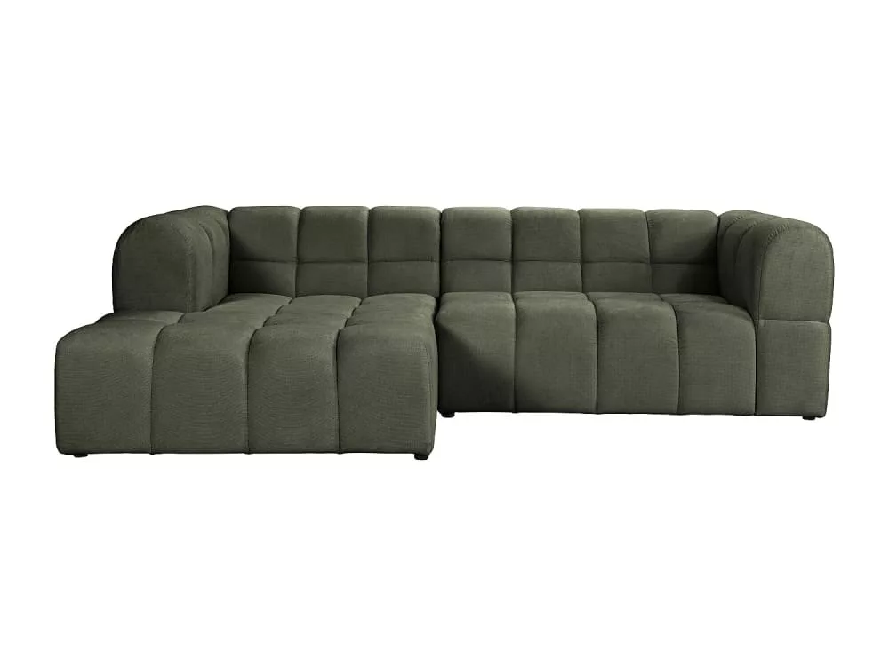 Canapé d'angle polyester 3 places