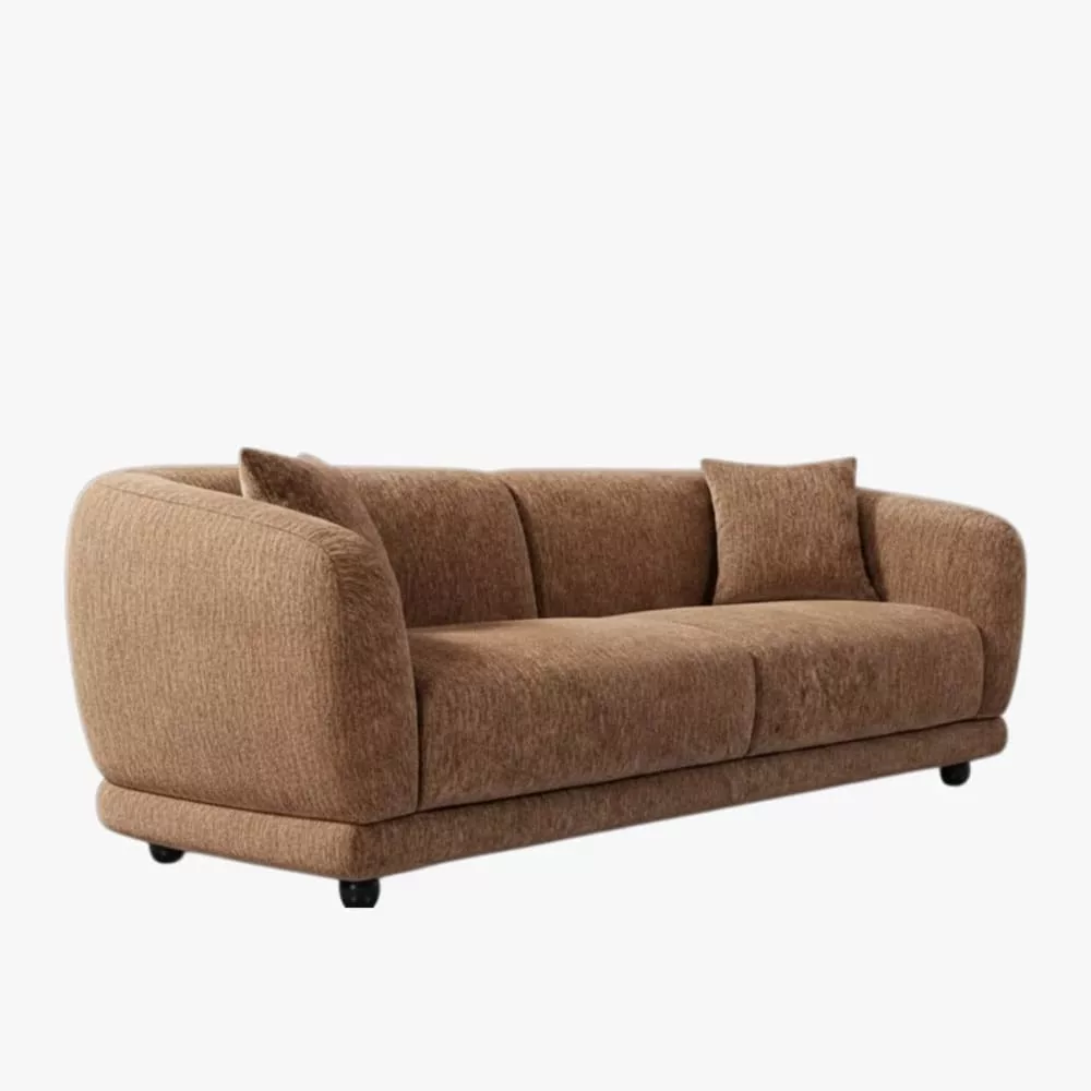 RUMY Canapés fixes en tissu 228 cm