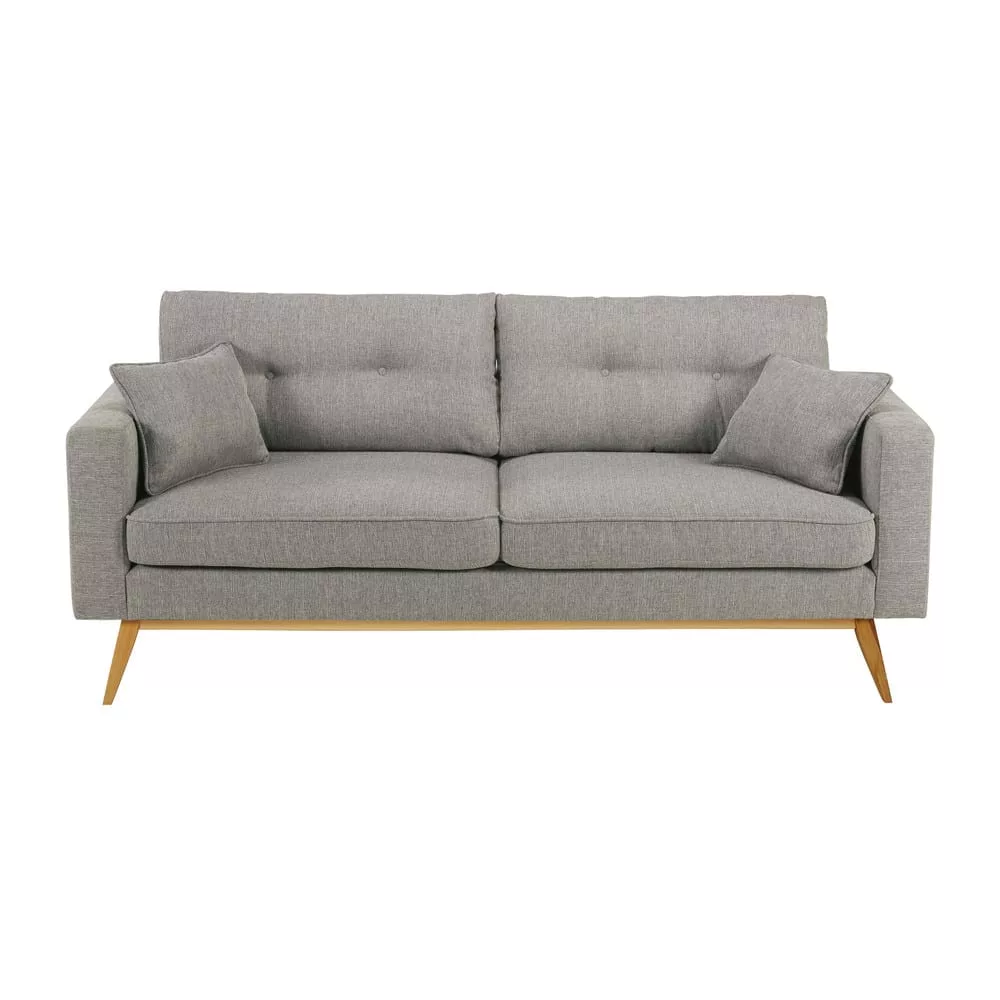 Canapé style scandinave 3 places