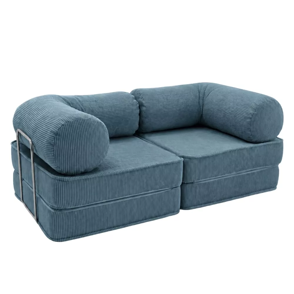 Canapé lounge convertible à modules indépendants