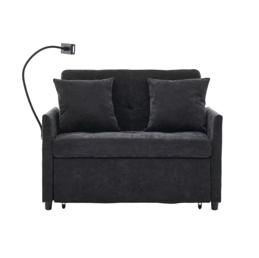 Canapé convertible avec port usb