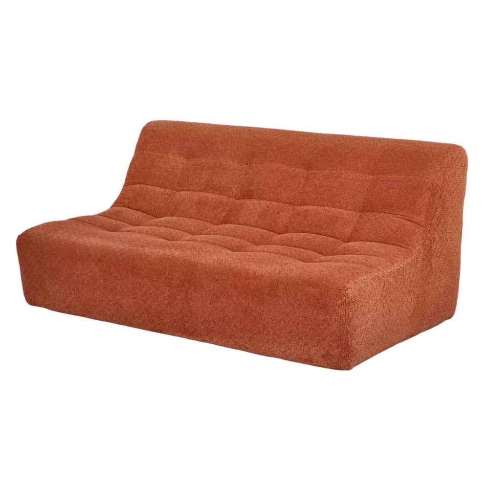 Canape banquette 2 personnes en tissu