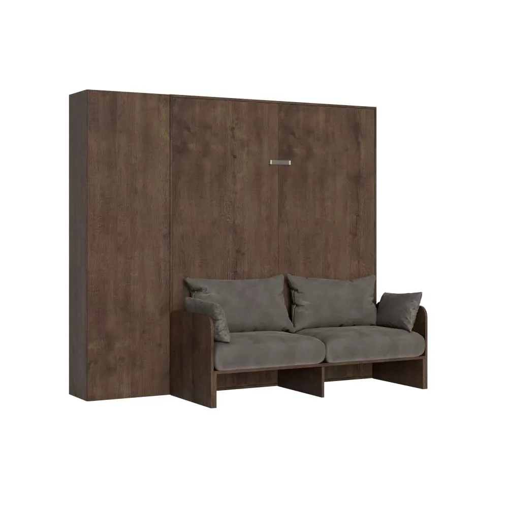 Itamoby sofá cama kentaro doble nogal columna