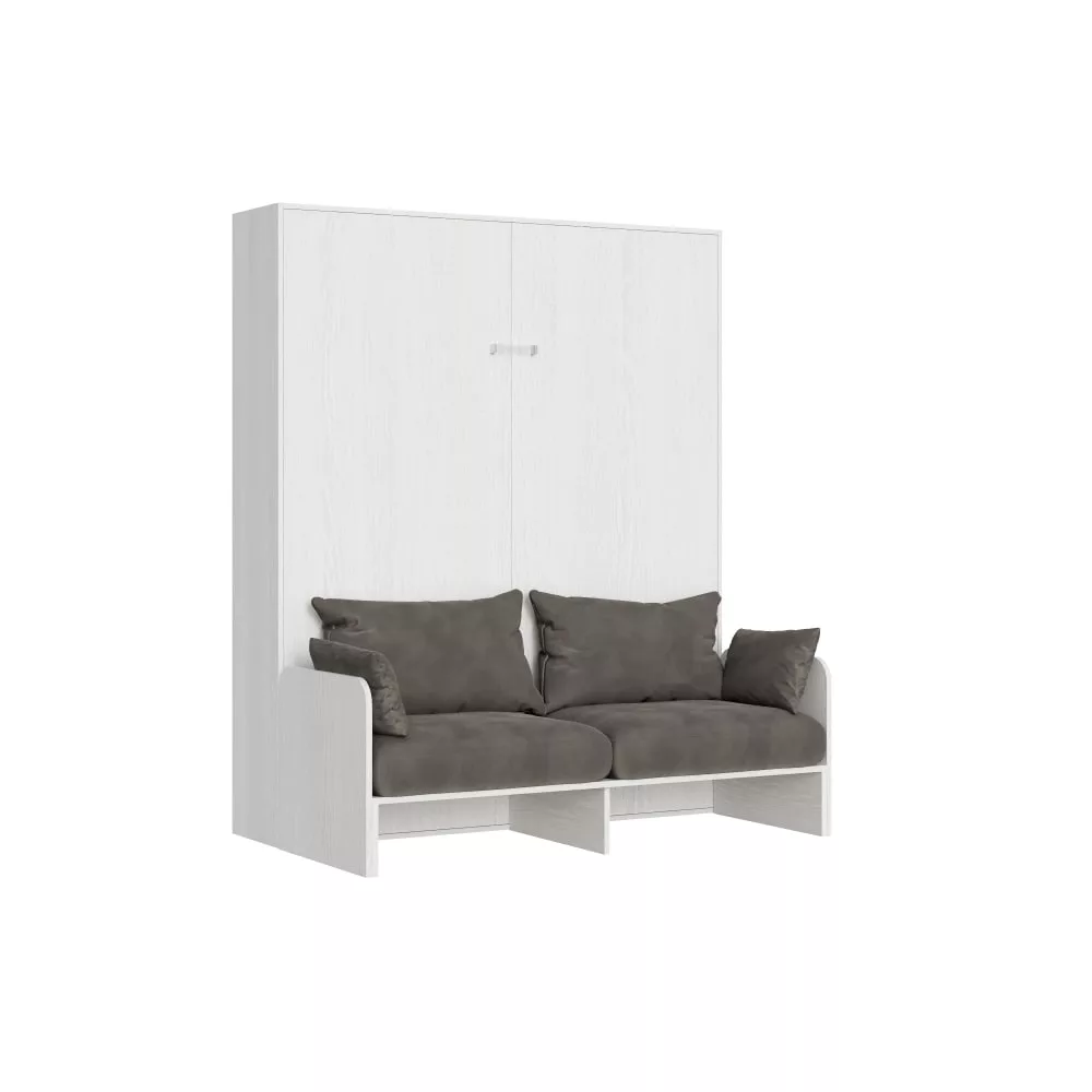 Itamoby sofá cama kentaro doble blanco fresno vertical
