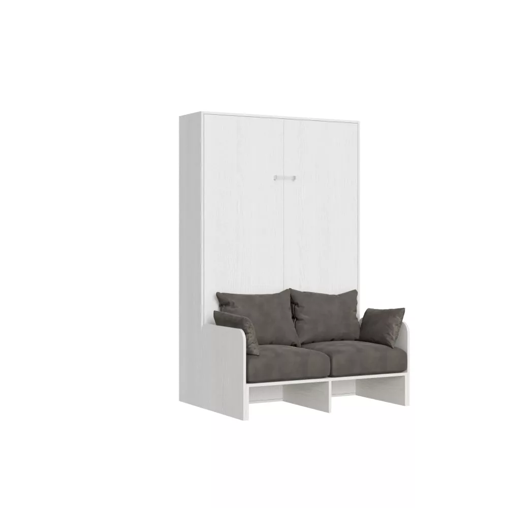 Itamoby sofá cama kentaro 140 blanco fresno