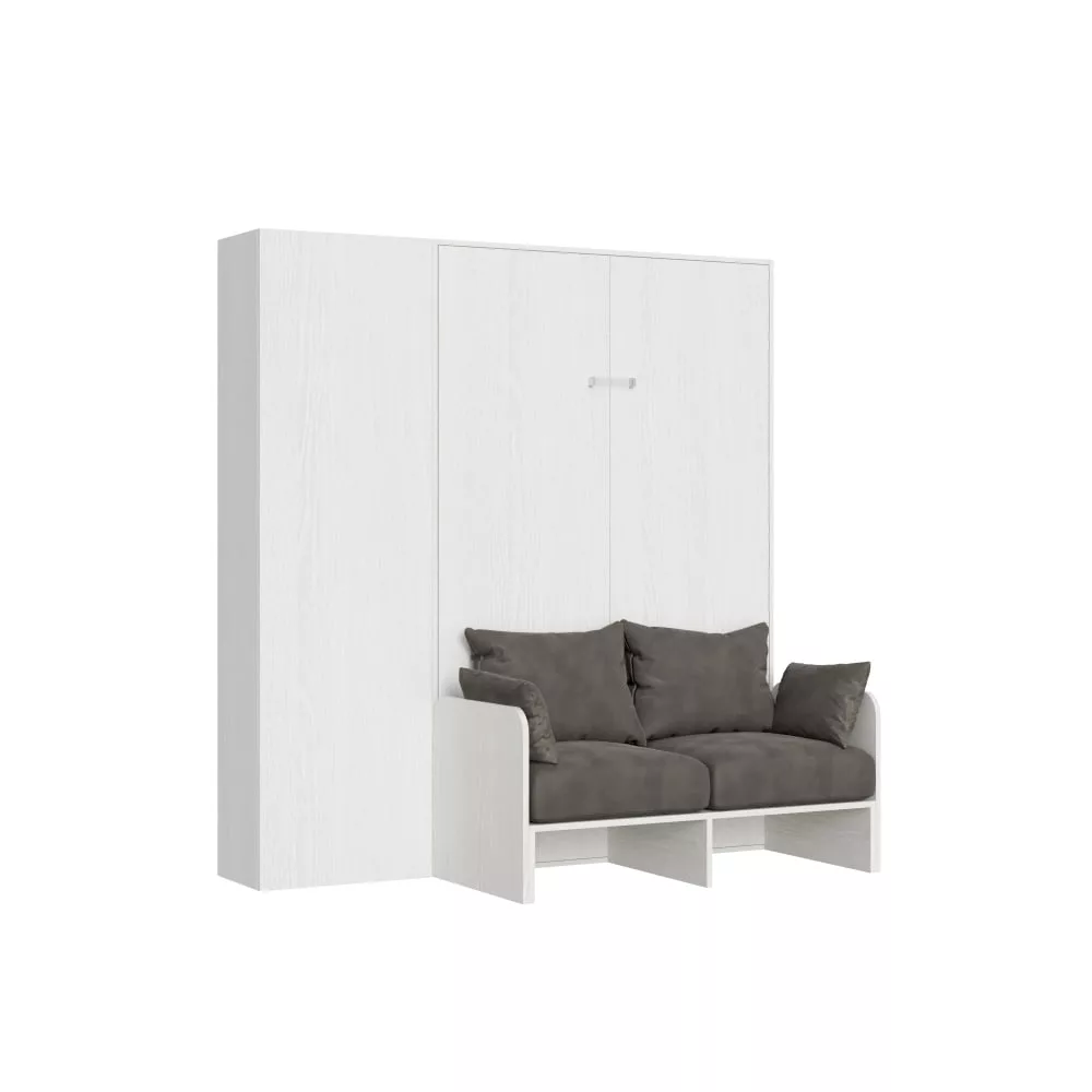 Itamoby sofá cama kentaro 120 blanco fresno columna