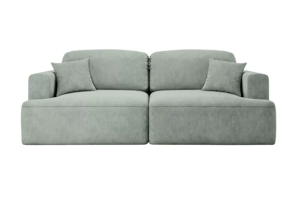 Canapé convertible tissu velours 3 places