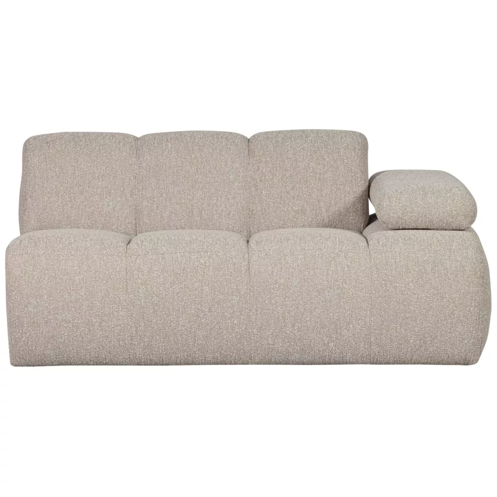 Élément de canapé 15 places de bouclé