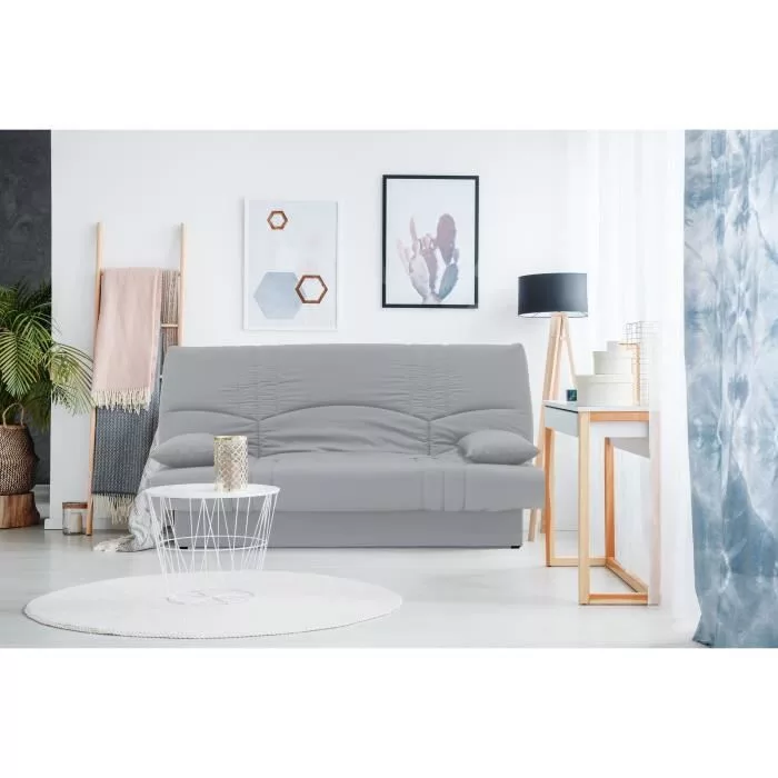 Canapé convertible clic clac 3 places – Tissu