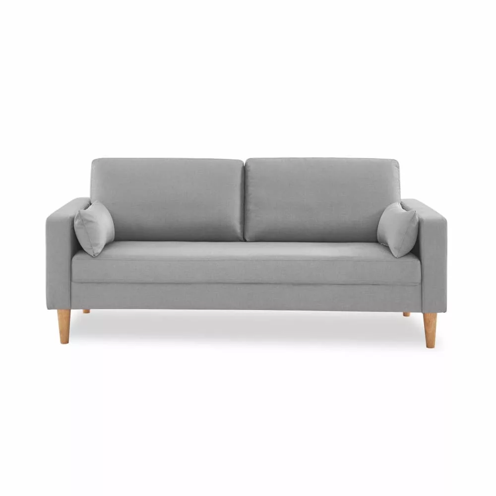 Canapé Bjorn – 3 places pieds bois. canapé scandinave Polyester
