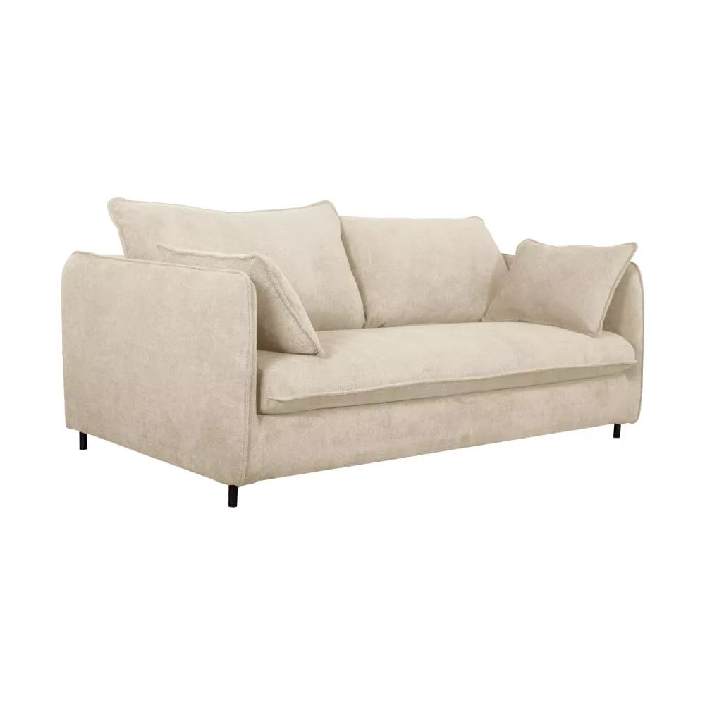 Canapé convertible 3 places en tissu Oden